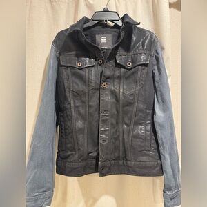G-Star Raw Slim Tailor PM Denim Trucker Jacket MEN. SZ L